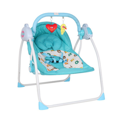 Multifunction Portable Newborn Baby Cradle Foldable Swing Bed Bassinet with music , Baby Sleep Bed With Swing