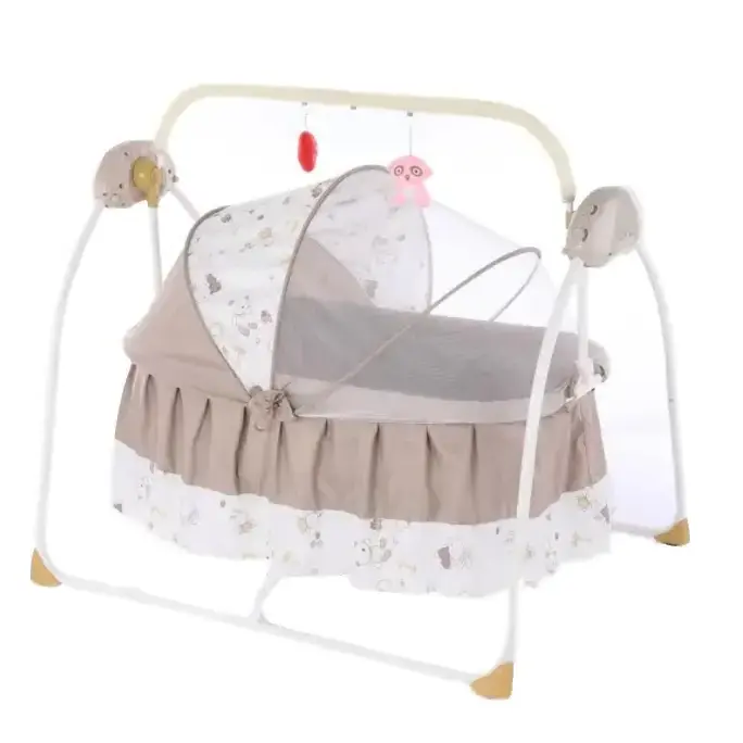 baby bed Electric Cradle Newborn Beside Basket Sleeping Rocker Bed Baby Cot Kids Bassinet Swing Crib Hammock Auto Shaker Sleeper