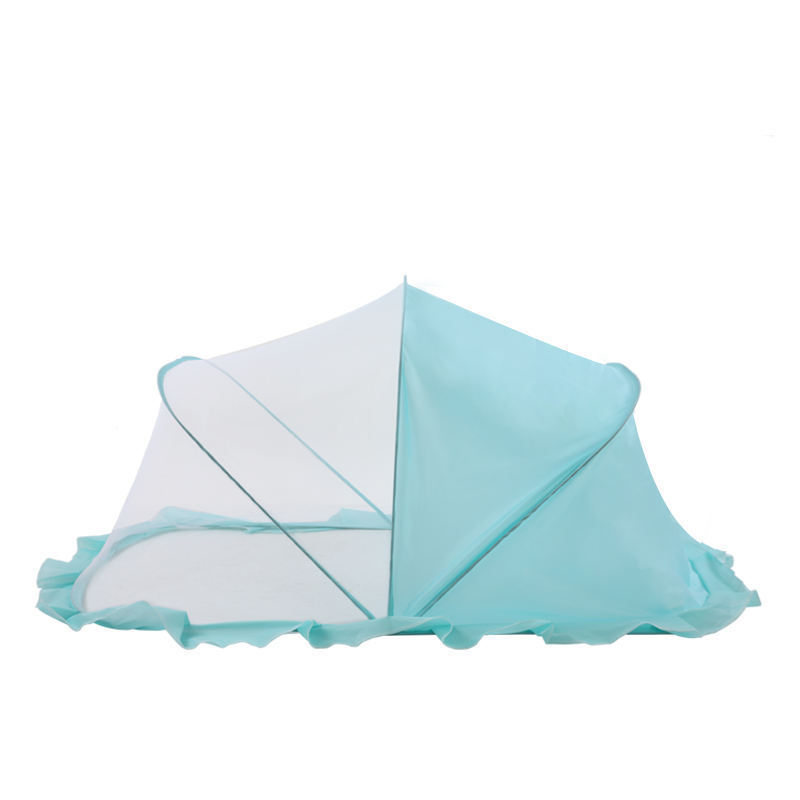 Baby mosquito net cover foldable children's baby bed yurt anti-mosquito cover newborn bb universal