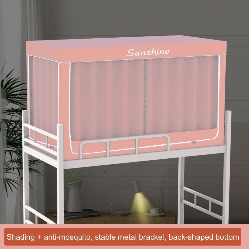 Solid Bed Anti Mosquito net Four Corner Post Bug Insect Repeller No Frame Full Queen King Size dormitory Bed Mosquito Canopy