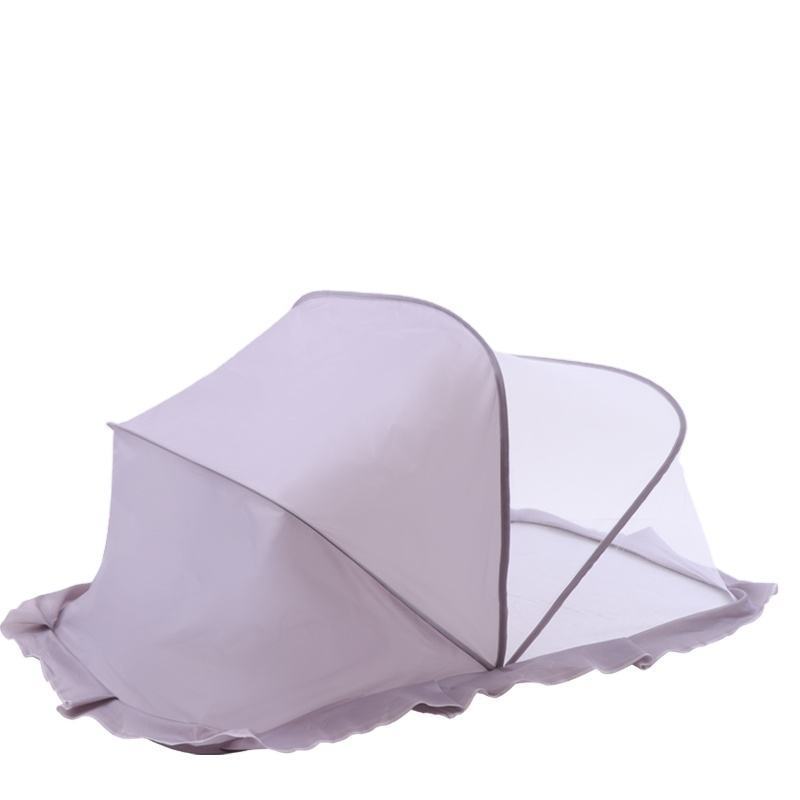 Baby mosquito net cover foldable children's baby bed yurt anti-mosquito cover newborn bb universal