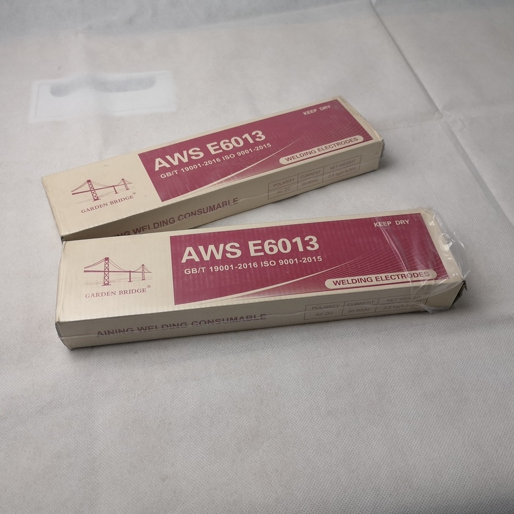 AWS E6013 Golden Bridge Welding Electrode Brands / E7018 Cast Iron Welding Rod 6013 Price