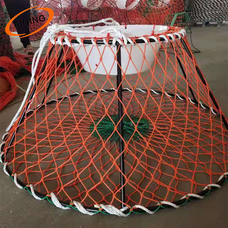 Hot Sell Welded big large king Crab Cage Fishing Trap With Customized Size