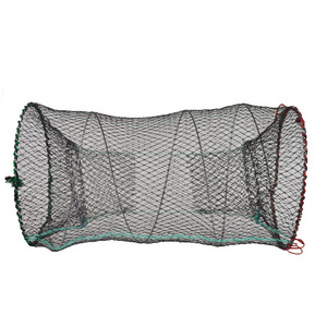 Plastic Folding Exported Lobster Trap stainless Steel Frame Net Crab Trap