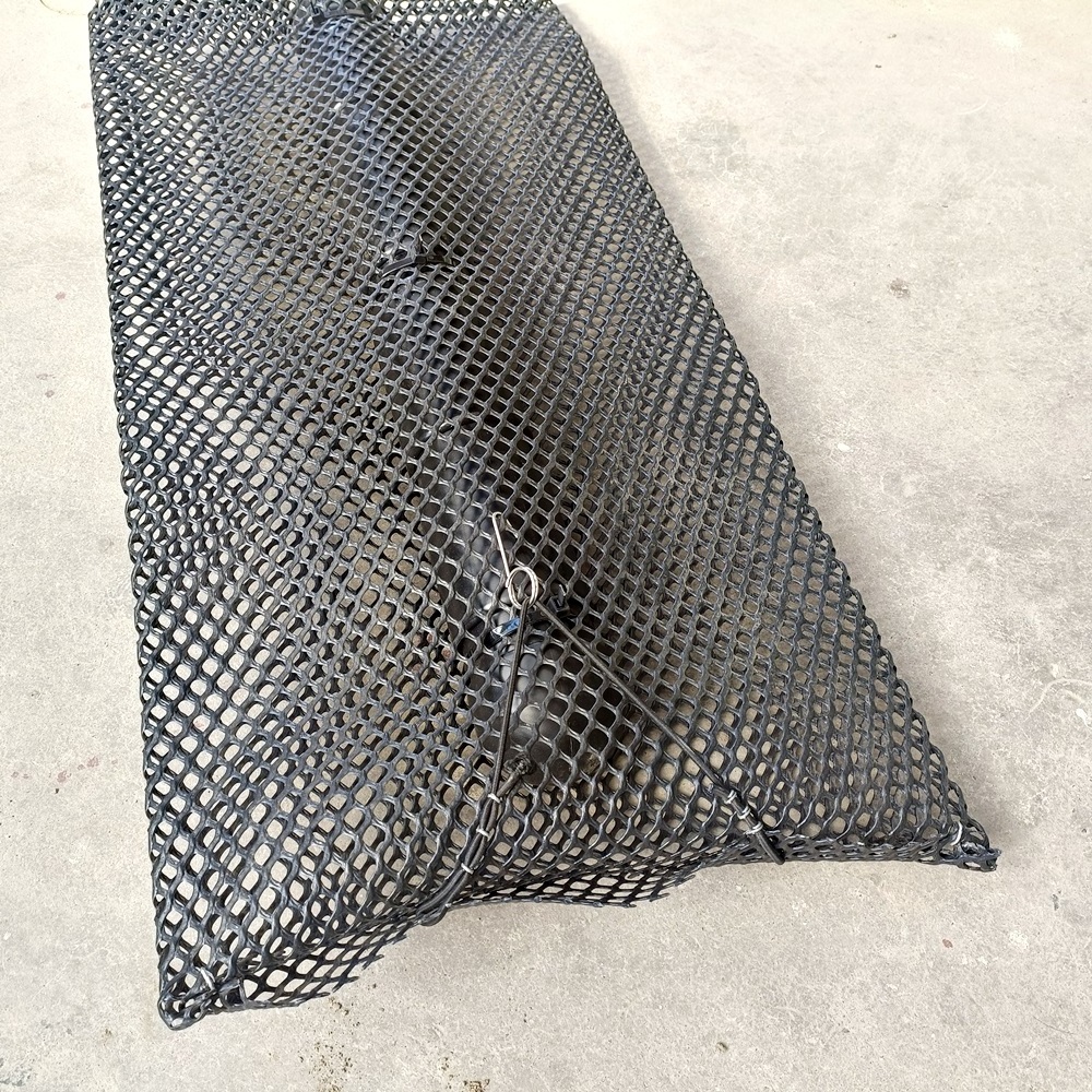 UV Stabilized Hard Plastic Mesh Scallops Lantern Net Oyster growing basket oyster mesh bag in Peru Market