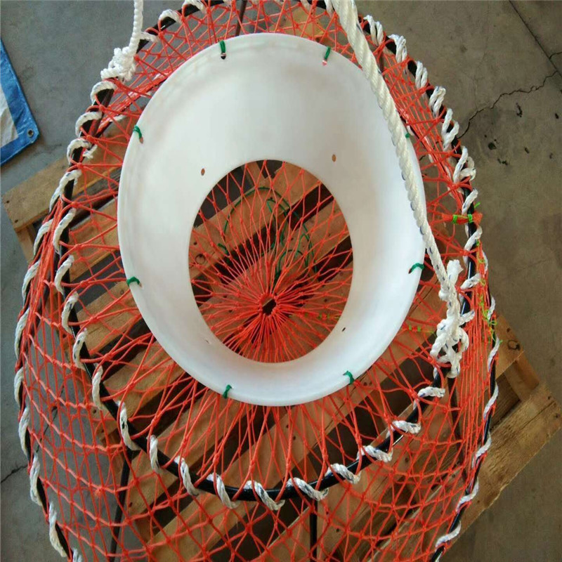 King Crabs Pots Collapsible Round Crayfish Pot Commercial Lobster Trap with Different Type and Multiple Length