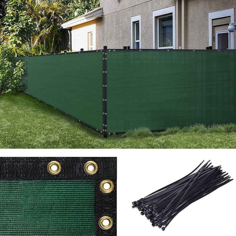 185 gsm Balcony Windbreak Net Shade Cover Mesh Fabric Fireproof Fence Privacy Screen privacy fence easily assembled