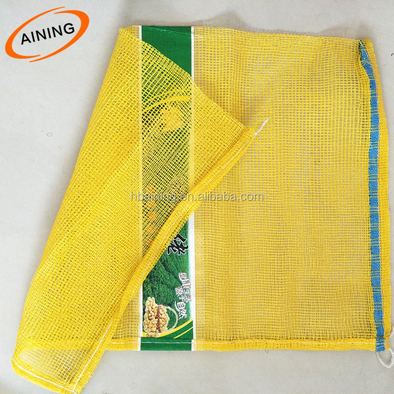 Firewood Lemon Mesh bags for sweet corn 45*75 cm