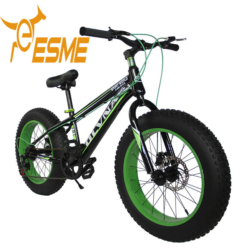 Oem Customized 20inch 7 Speed Fat Bike Wide Tire 20x4 Fatbike Mini Mountain Fat Bicycle Mtb Snow Bikes For Student Bicicleta