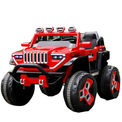 New Children's Four-wheel Electric Off-road Vehicle Can Sit Charge Four-wheel Drive Toys Remote Control Early Education Car