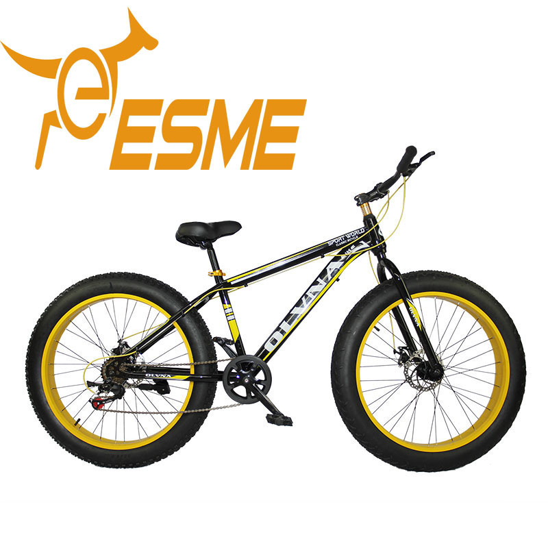 Factory Supply 20 Inch Wheel 21 Speed With Disk Break Fat Gear Cycle Adults With Suspension Hybrid Fat Cycle 21 Fat Cycle