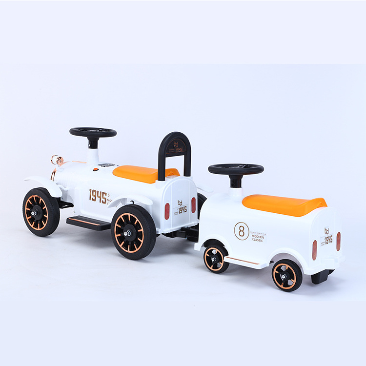 2021 Wholesale Electric Children Car s Electric music light track train Kids Electric Ride on Car