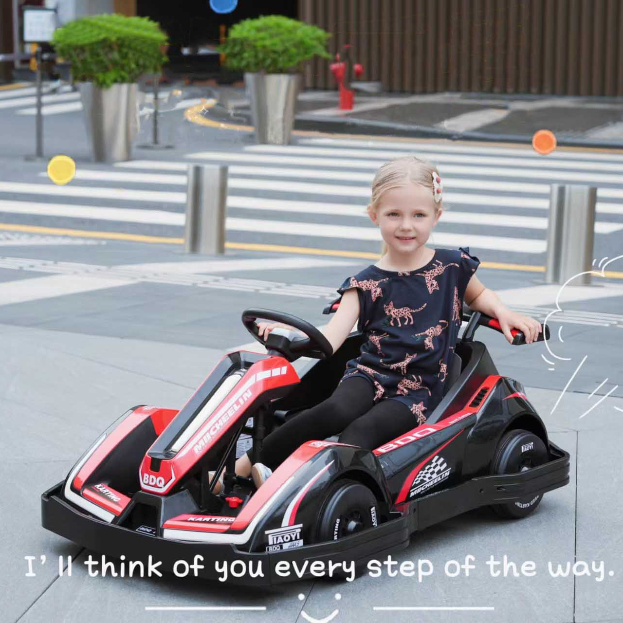 Hot selling high quality kids cars electric ride on 12v kids go kart kids ride on car