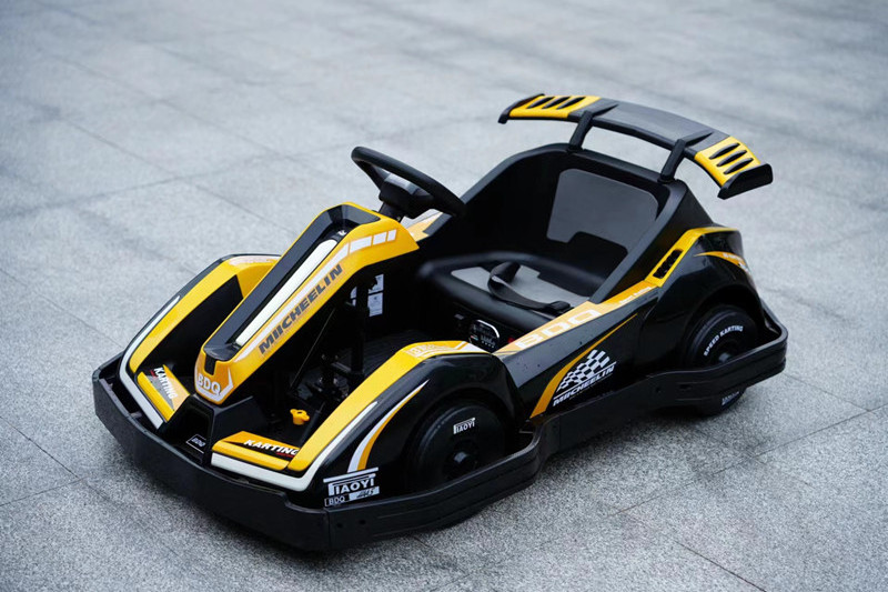 Hot sale Outdoor Four-wheel vehicle Both boys and girls can sit Kids electric toy car Go-kart Drift car