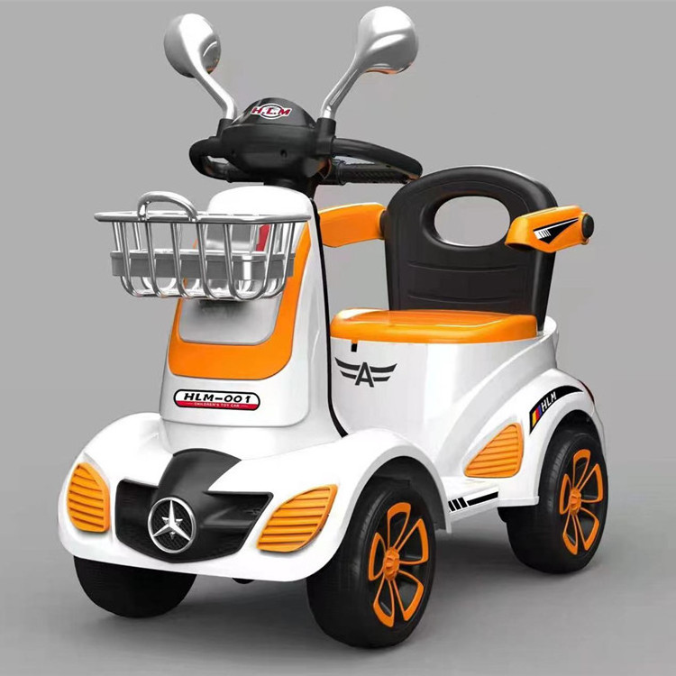 China Safety 2-6 year old Four Wheels Vehicle Children's Educational Car Boys and Girls with Light Music