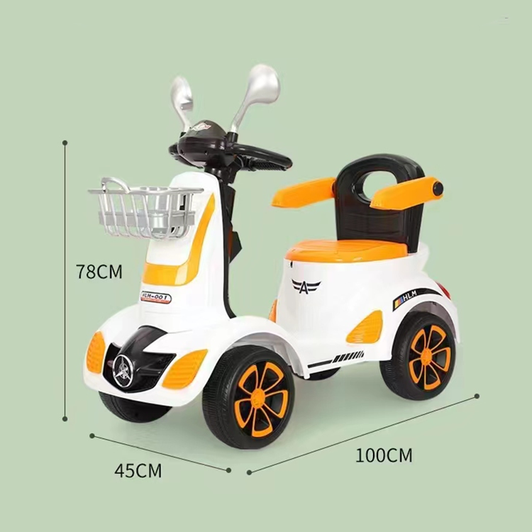 China Safety 2-6 year old Four Wheels Vehicle Children's Educational Car Boys and Girls with Light Music