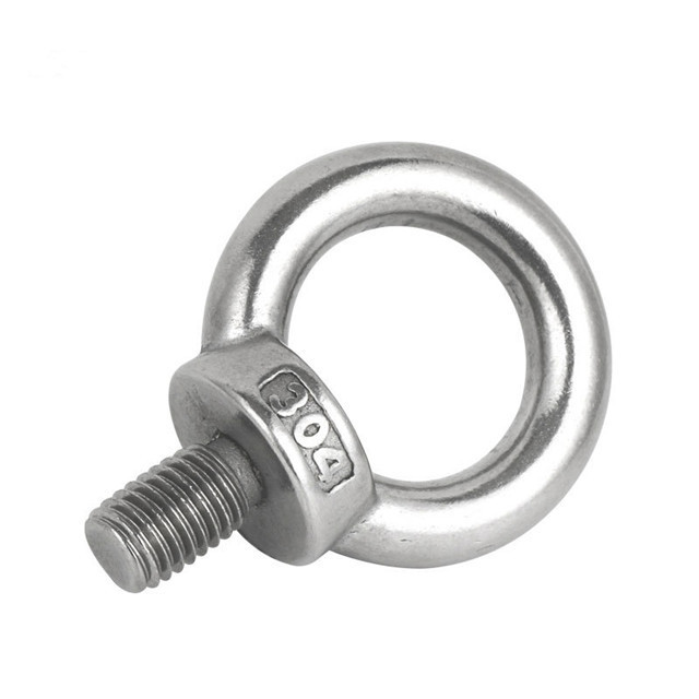 304 stainless steel lifting ring screw nut lifting bolt extension ring screw lifting ear hanging wire M4M5M6M8M10 eye bolt