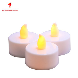 Battery Operated Tea Lights Candles Bright Flickering Holiday Gift Flameless LED Electric Candles