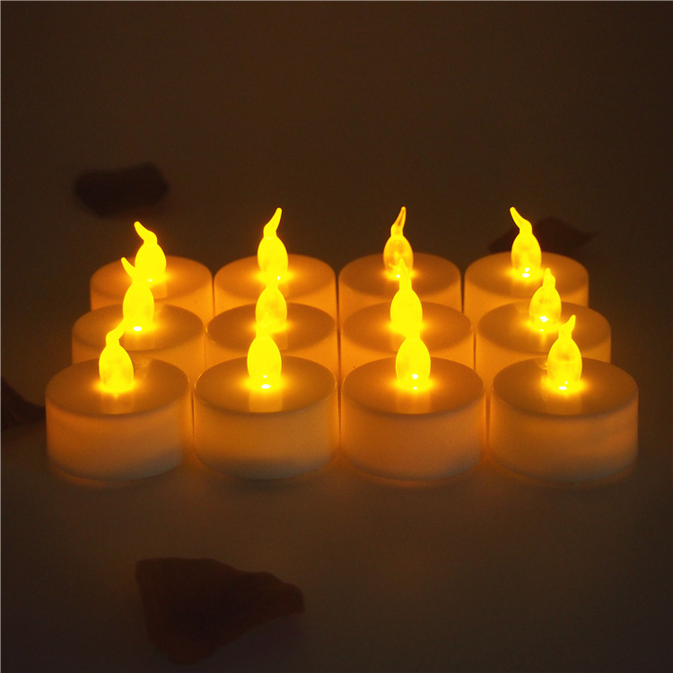 24 Pack LED Tea Lights Candles Battery Powered electric Candles 100 Hours for Wedding Party