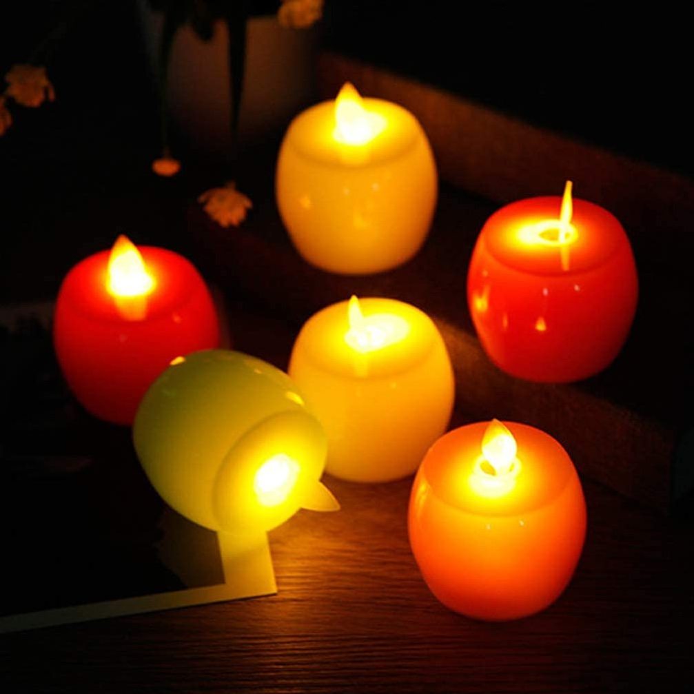 Led Electronic apple shape teaLight  Candle