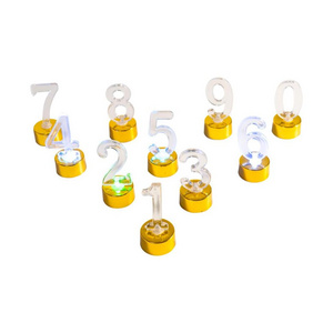 led number birthday candle/bougie led