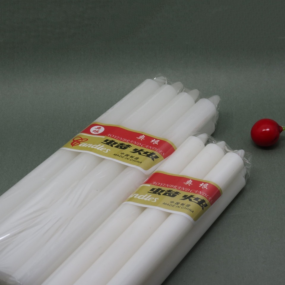 cheap 90g big candles cotonou stick White wax Candles in bulk