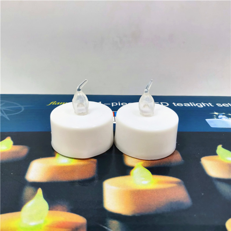 Gift and Craft Valentine's Day Decorative Candle Flameless Battery Votive Led Tealight Candles