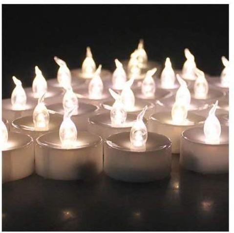 LED Tea Lights Candles Battery Powered electronic candle Christmas