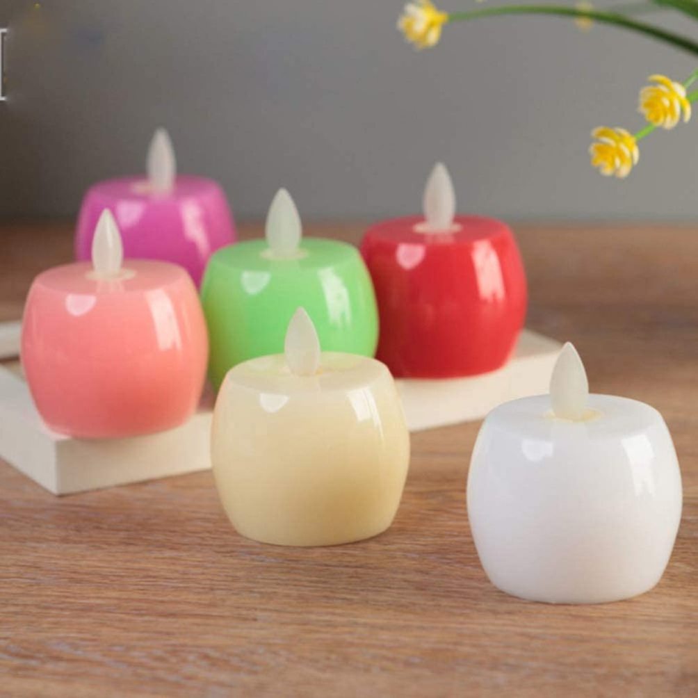 Led Electronic apple shape teaLight  Candle