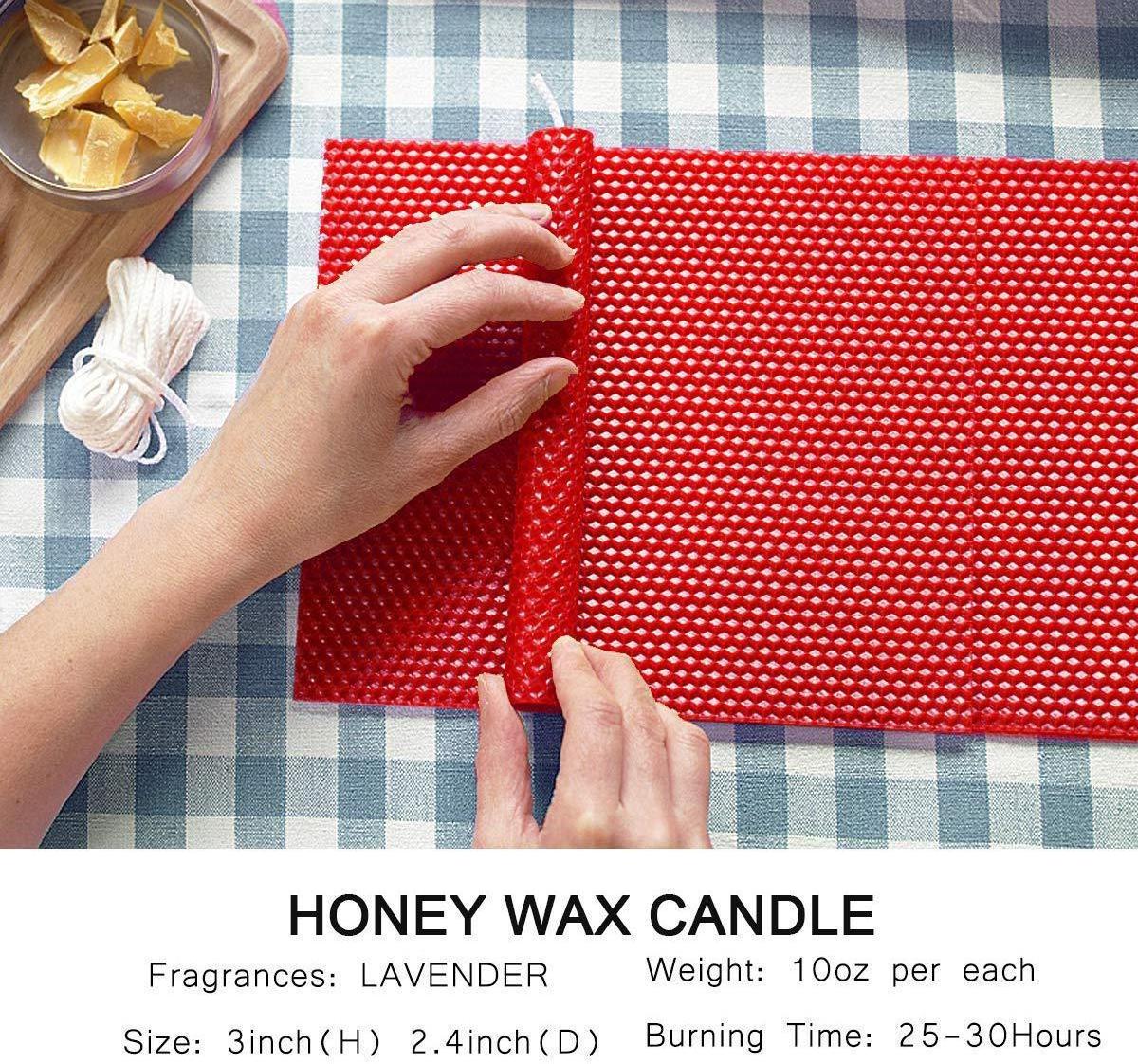 Wholesale 100% Eco-Friendly candle honeycomb organic beeswax Beeswax For Candle Making Roll Piece Candles