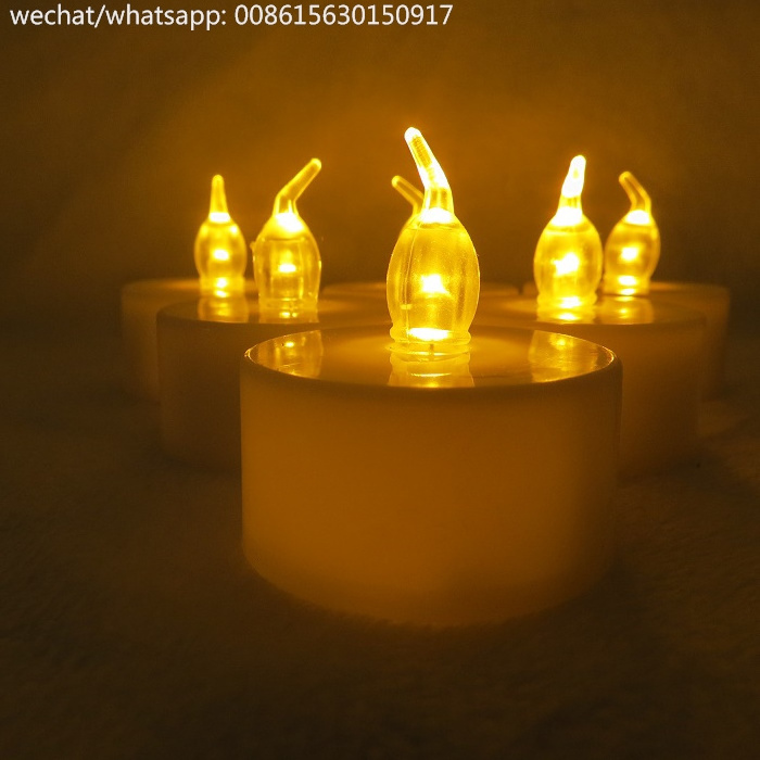 Hot selling New Fashion ABC Electronic Mini flameless wholesale bulk led tea light