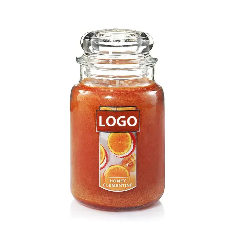 Over 110 Hours of Burn Time Candle Vanilla Cupcake Scented, Classic 22oz Large Jar Single Wick Candle