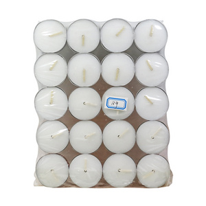 Wholesale Christmas Mini Tea Candles Fragrance paraffin tealight candle