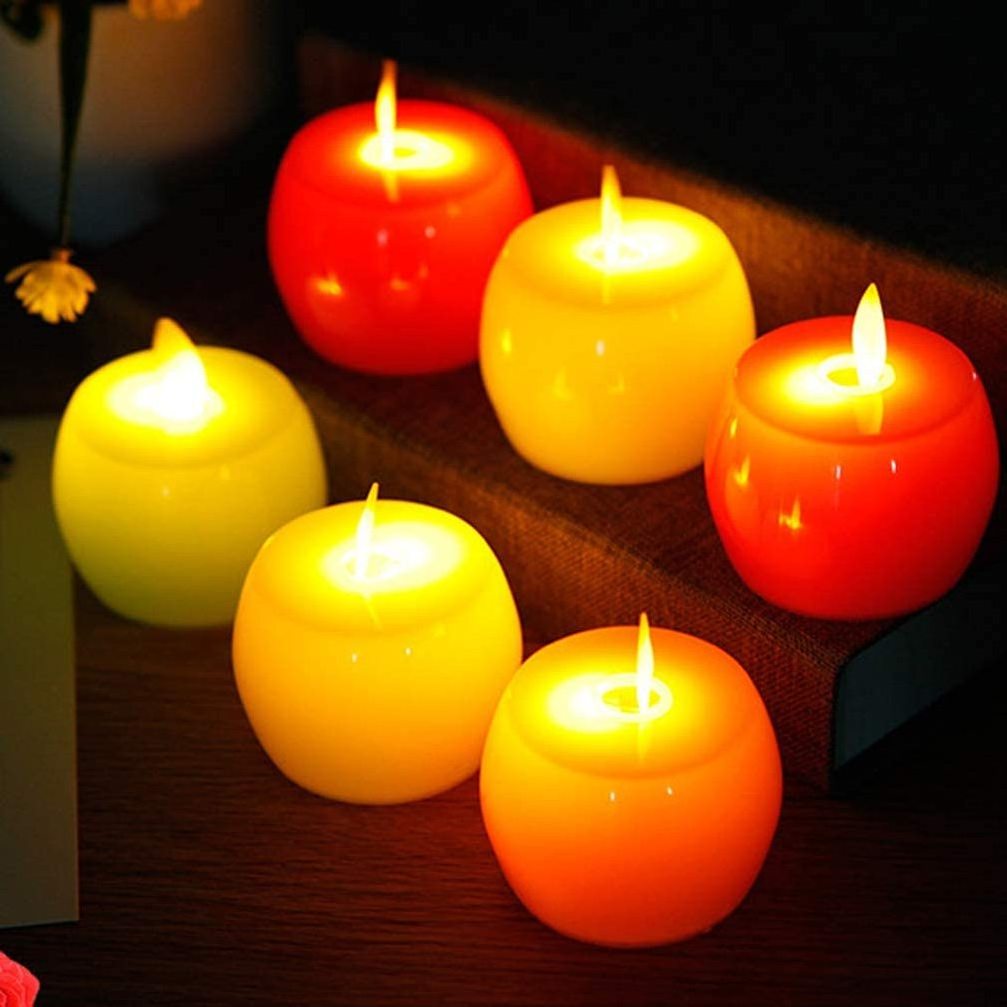 Led Electronic apple shape teaLight  Candle