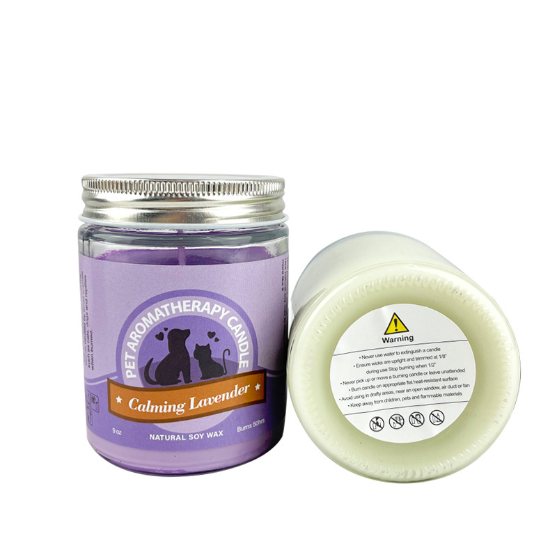 Wholesale Candle 9 Oz Smoking Aroma Pet Odor Exterminator Deodorizing White Candles