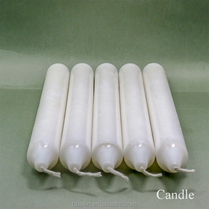 Gift White Candle Mauritius Birthday Party FREE Stick Paraffin Wax Letterpress Printing Art Handmade Candle