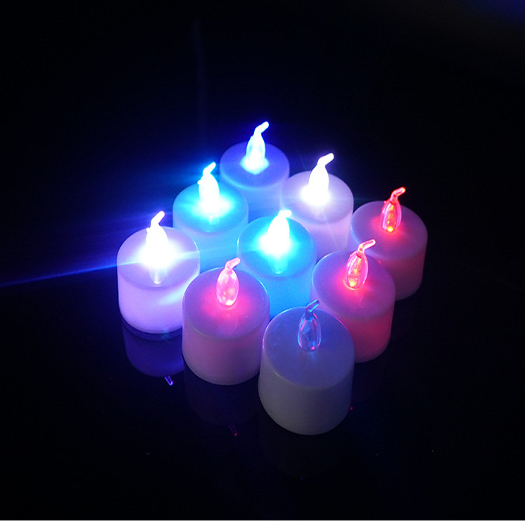 battery candles/color changing led lights/christmas candle