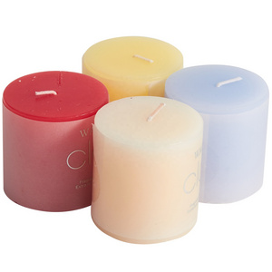 Event Pillar Candles Clean Burning Smokeless Dinner Candles for Wedding Home Decor Party Restaurant Spa