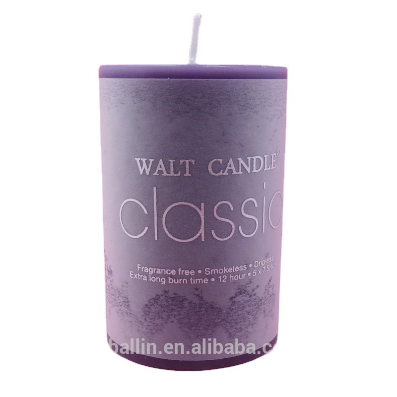 Event Pillar Candles Clean Burning Smokeless Dinner Candles for Wedding Home Decor Party Restaurant Spa