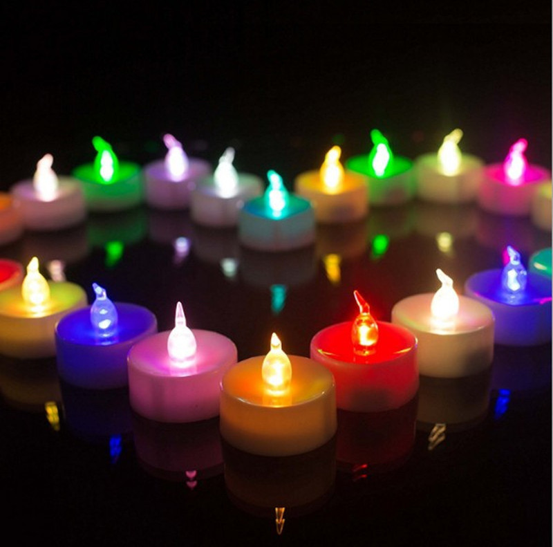 battery candles/color changing led lights/christmas candle