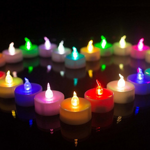 battery candles/color changing led lights/christmas candle