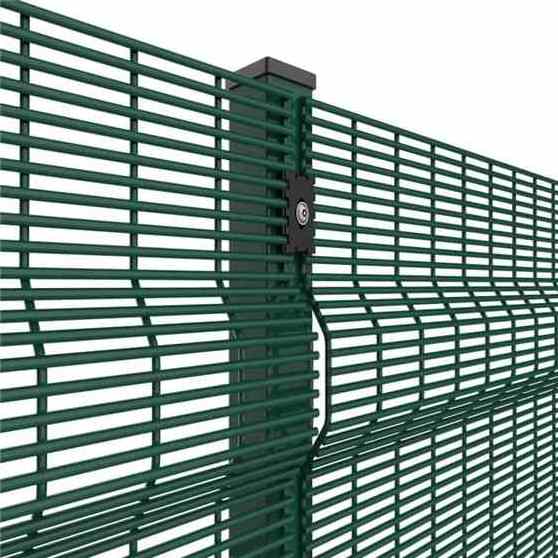 Customized South Africa clear view fencing anti climb 358  fence panels 358 High Security Fence