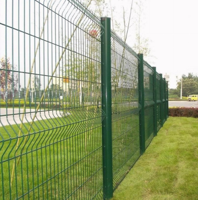 Good Quality Hot Dip Galvanized 3D prix grillage rigide pour cloture Curvy Welded Fence