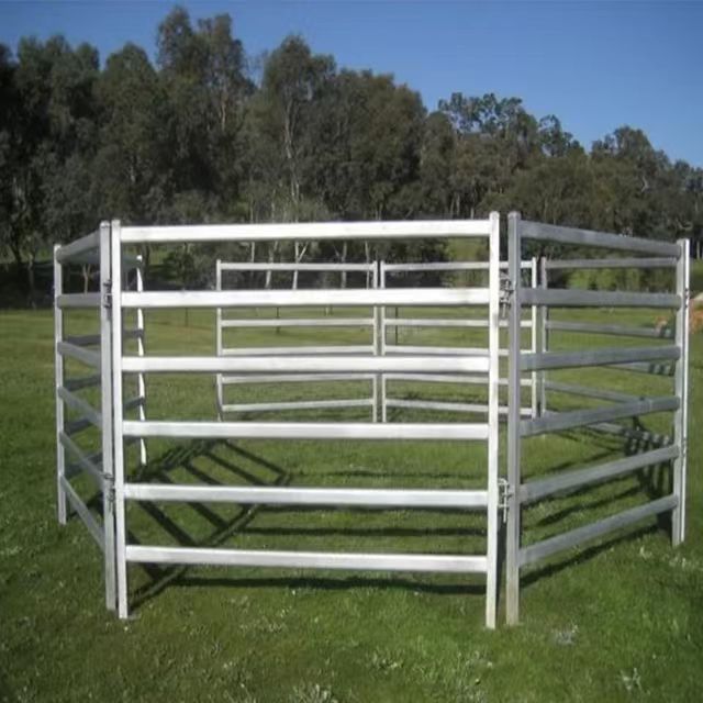 High quality factory supply australia standard 12ft galvanized farm yard livestock cow cattle panel for sale