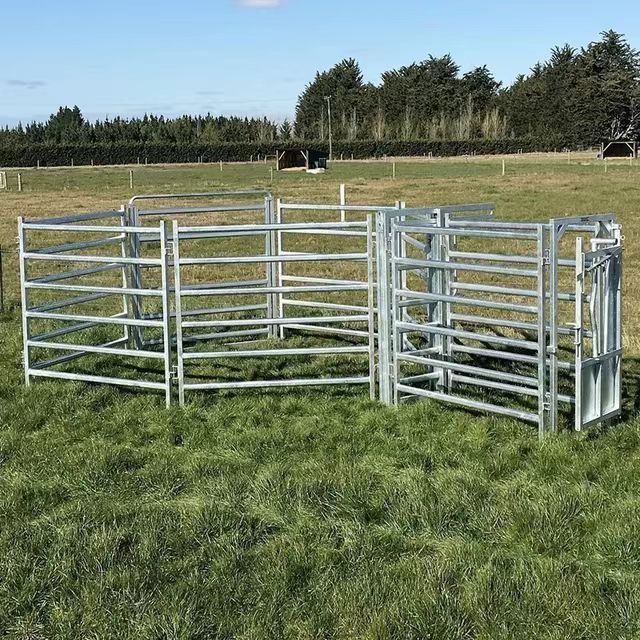 High quality factory supply australia standard 12ft galvanized farm yard livestock cow cattle panel for sale