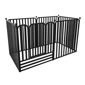 Pet Products Custom Animal Travel Carrier & Crates Modular Foldable Animal Cage Cat Dog Fences Exercise Playpens Kennel Cage