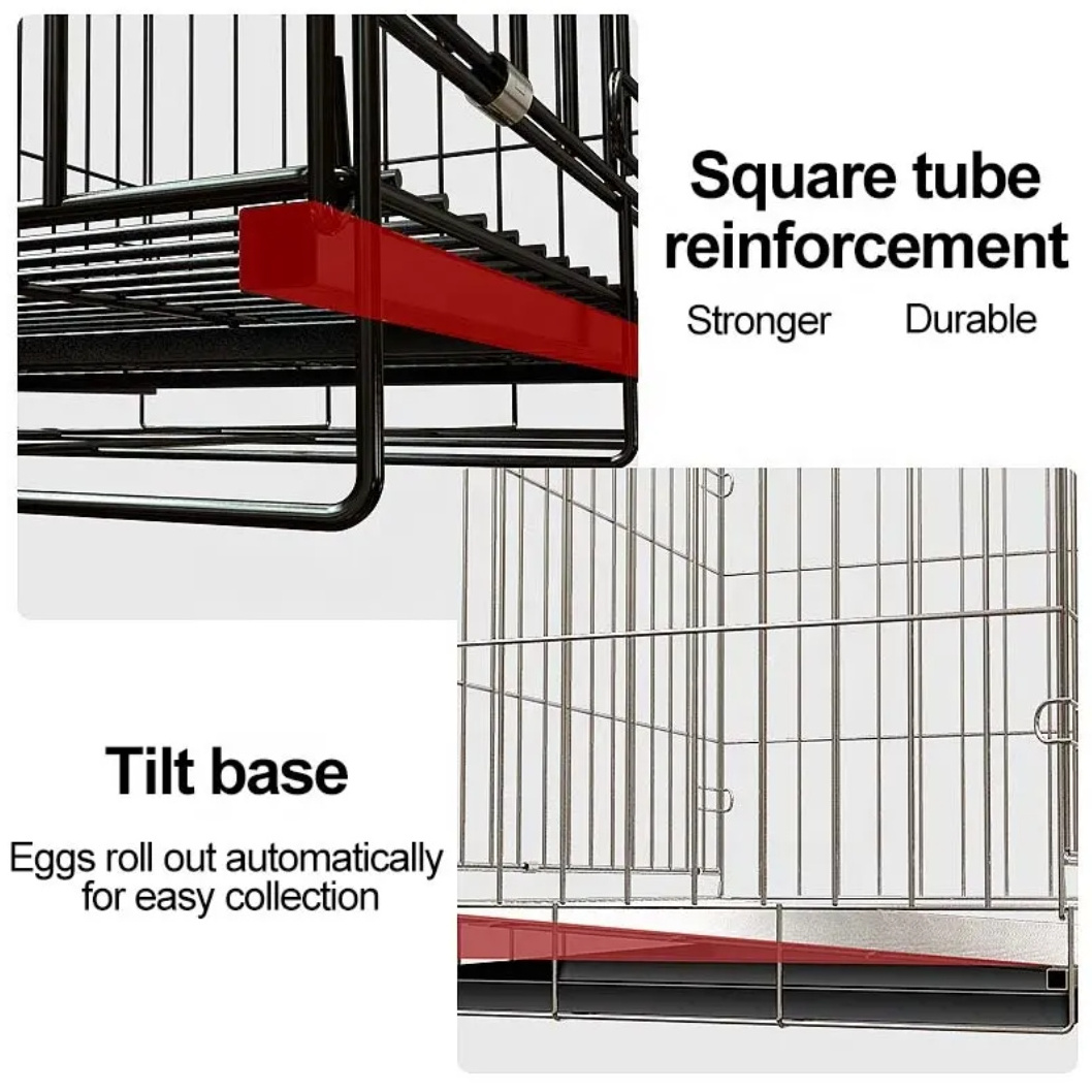 Multiple Sizes Layer Used Chicken Pet House Poultry Farm Broiler Cage For Sale