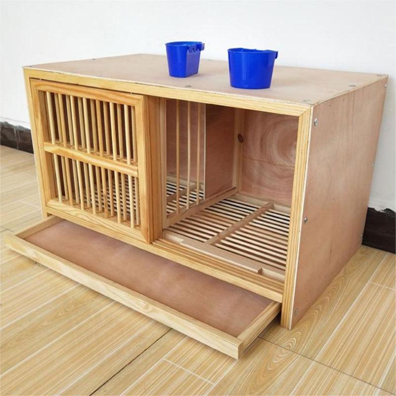 All Seasons Commercial Wooden Birds House Pigeon Cage Breeding 6 Modular Pigeons Cage