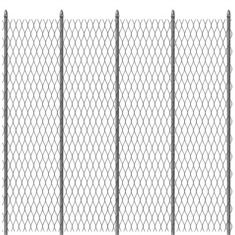 Chain Link Fence Gate High Quality Farm Iron Horse Cyclone Metal Aluminum Garden