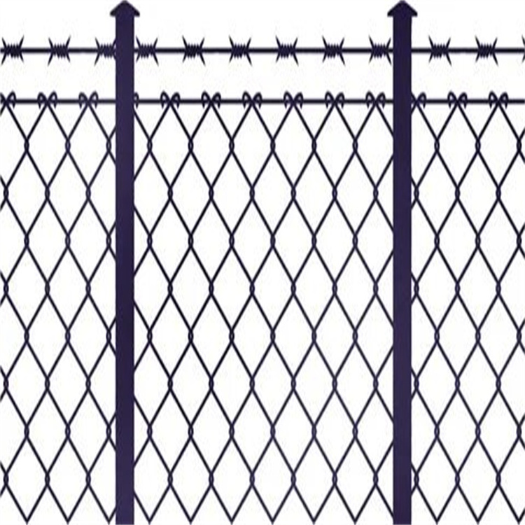 Chain Link Fence Gate High Quality Farm Iron Horse Cyclone Metal Aluminum Garden